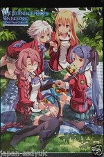 Libro japonés The Legend of Heroes Trails of Cold Steel colección visual