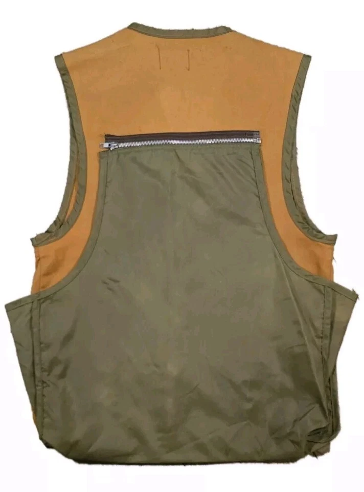 VTG SAFTBAK Hunting Vest Men's Small Back Pouch Padded Shoulder Made In USA - Image 2 of 4