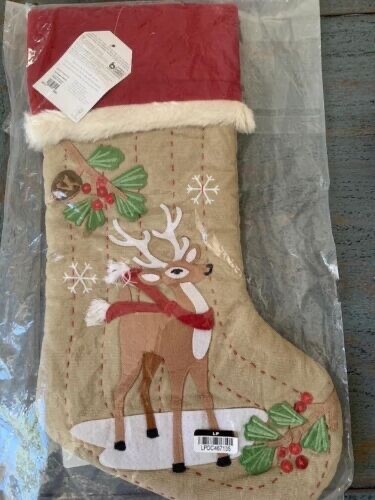 Pottery Barn Kids Woodland Stockings FAWN/PENGUIN/BEAR/BUNNY/DEER NO MONO - Picture 6 of 6