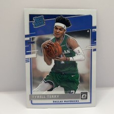 2020-21 Panini Donruss Optic Basketball Tyrell Terry Rated Rookie #181 Mavericks