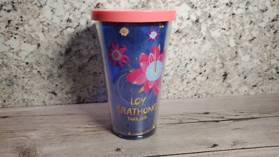 Starbucks Tumbler Loy Krathong Water Lily 16 oz Thailand 2018