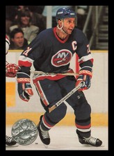 Brent Sutter #74 1991-92 Pro Set Platinum New York Islanders