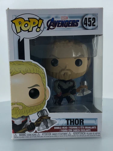 Funko POP! Marvel Avengers: Endgame Thor #452 Vinyl Figure DAMAGED BOX SEE PICS