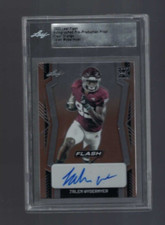 2022 Leaf Flash Jalen Wydermyer AUTO 1/1 Clear Orange Proof Slab