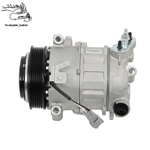 For Chrysler 200 15-17 For Jeep Cherokee A/C Compressor w/ Clutch 7513130 197314 - Picture 7 of 16