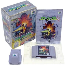 STAR FOX 64 Rumble Pak Edition N64 Nintendo 64 Japan Import NTSC-J somewhat used