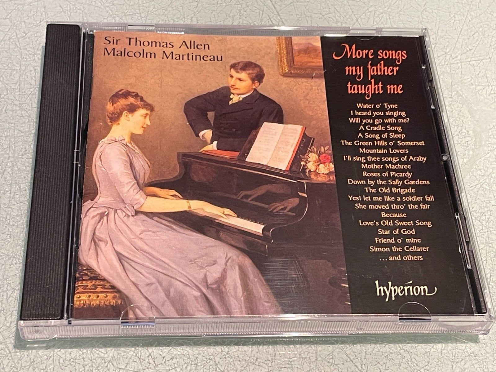Sir Thomas Allen - More Songs My Father Taught Me - CD Album - 2003 Hyperion NEW