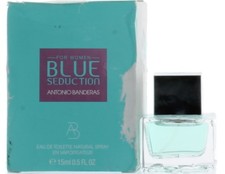 Blue Seduction by Antonio Banderas for Women Mini EDT Spray 0.5oz - Damaged Box