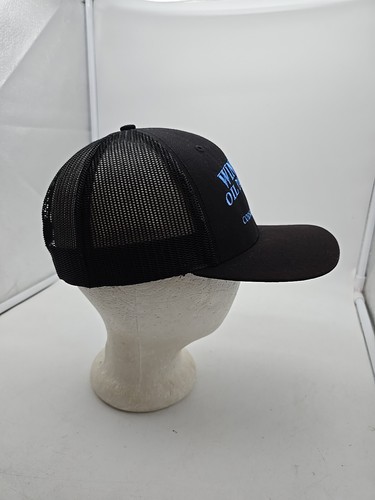 Shell Winters Oil Partners Corsicana Texas Cap Black Red Yellow Adjustable Hat - Picture 4 of 6