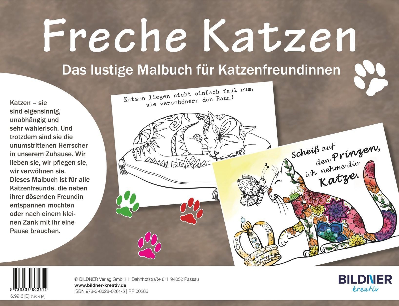Thumbnail - Freche Katzen | Taschenbuch | Deutsch (2017) | Kreativ | 64 S. |