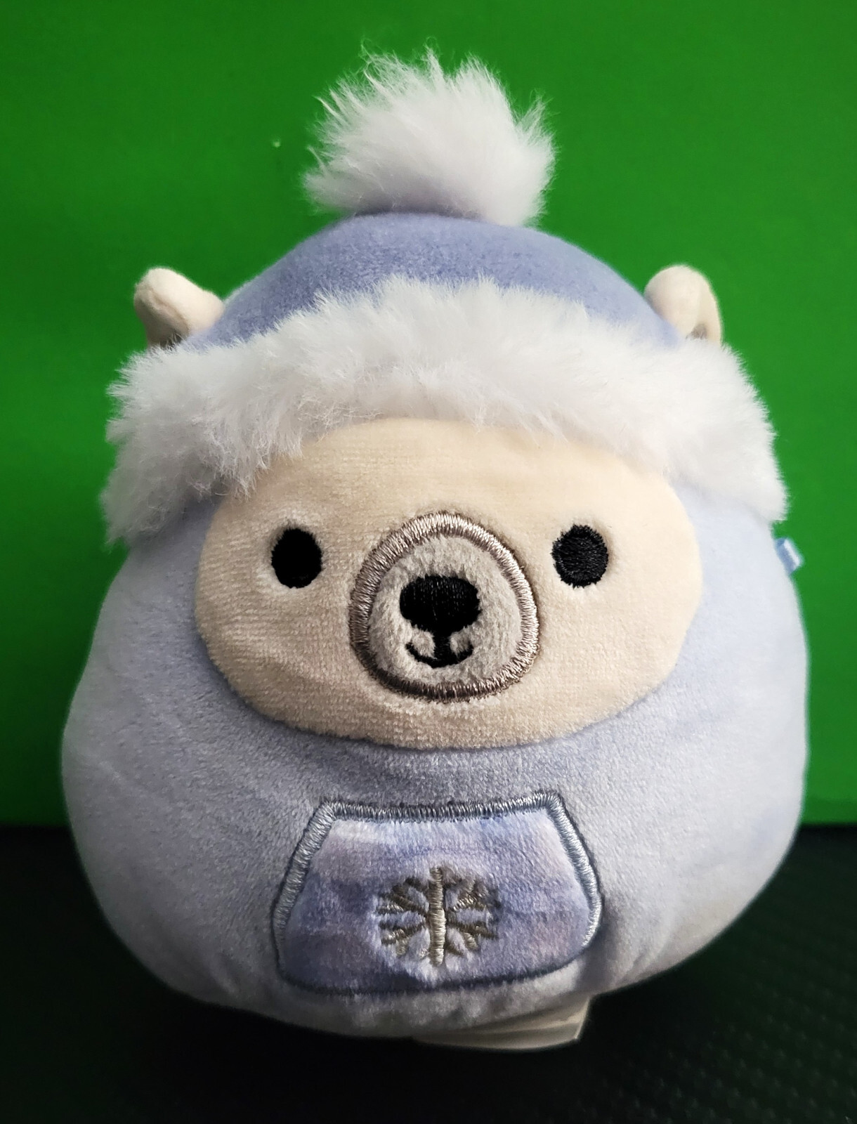 Squishmallows 5 Inch Mini Brooke Polar Bear Soft Plush Toy