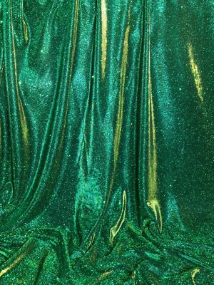 slim fit dress slacks Emerald Green Strappy Back Slit Satin Prom Dress main image 1