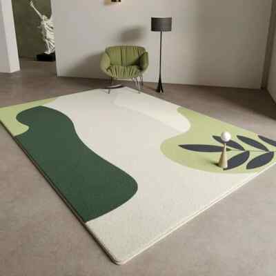Modern Leaf Hand tufted Rug, All Cut Rug,Home decor rug,Modern Rug ...