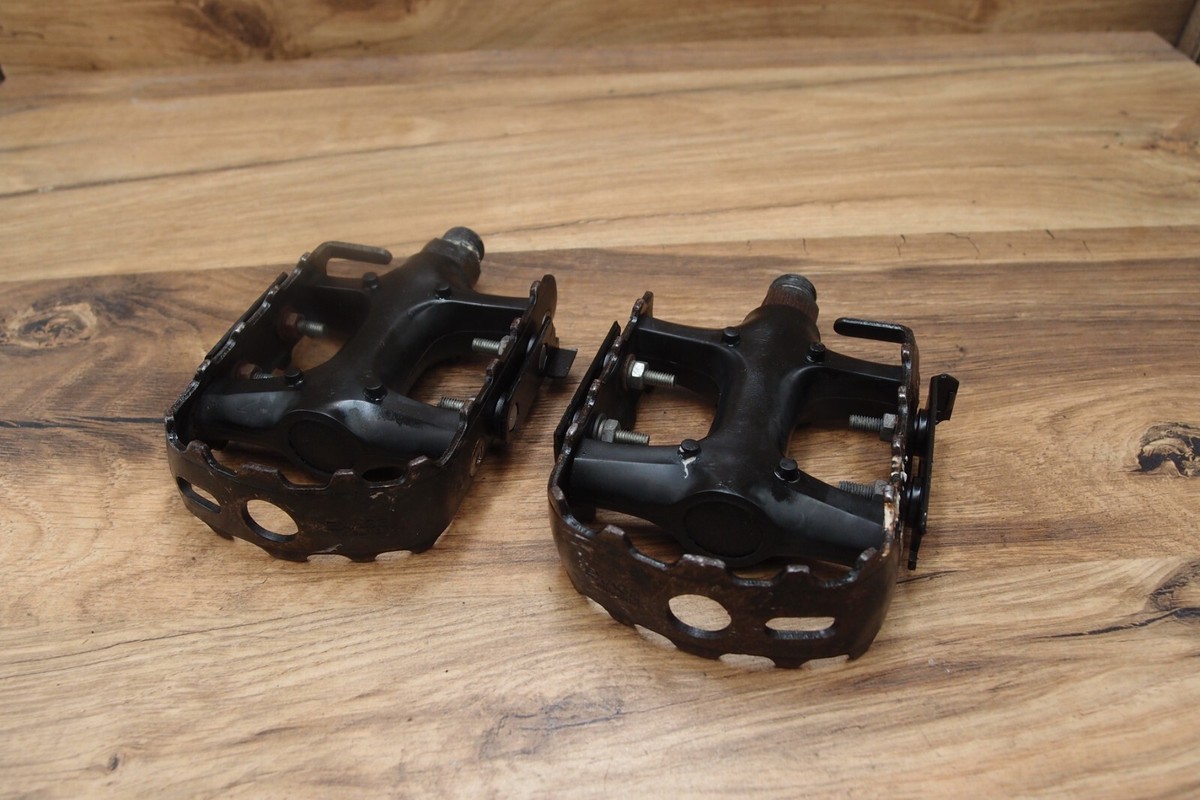 1989 MTB retro pedals Shimano Exage Mountain PD-M450 VIA Japan