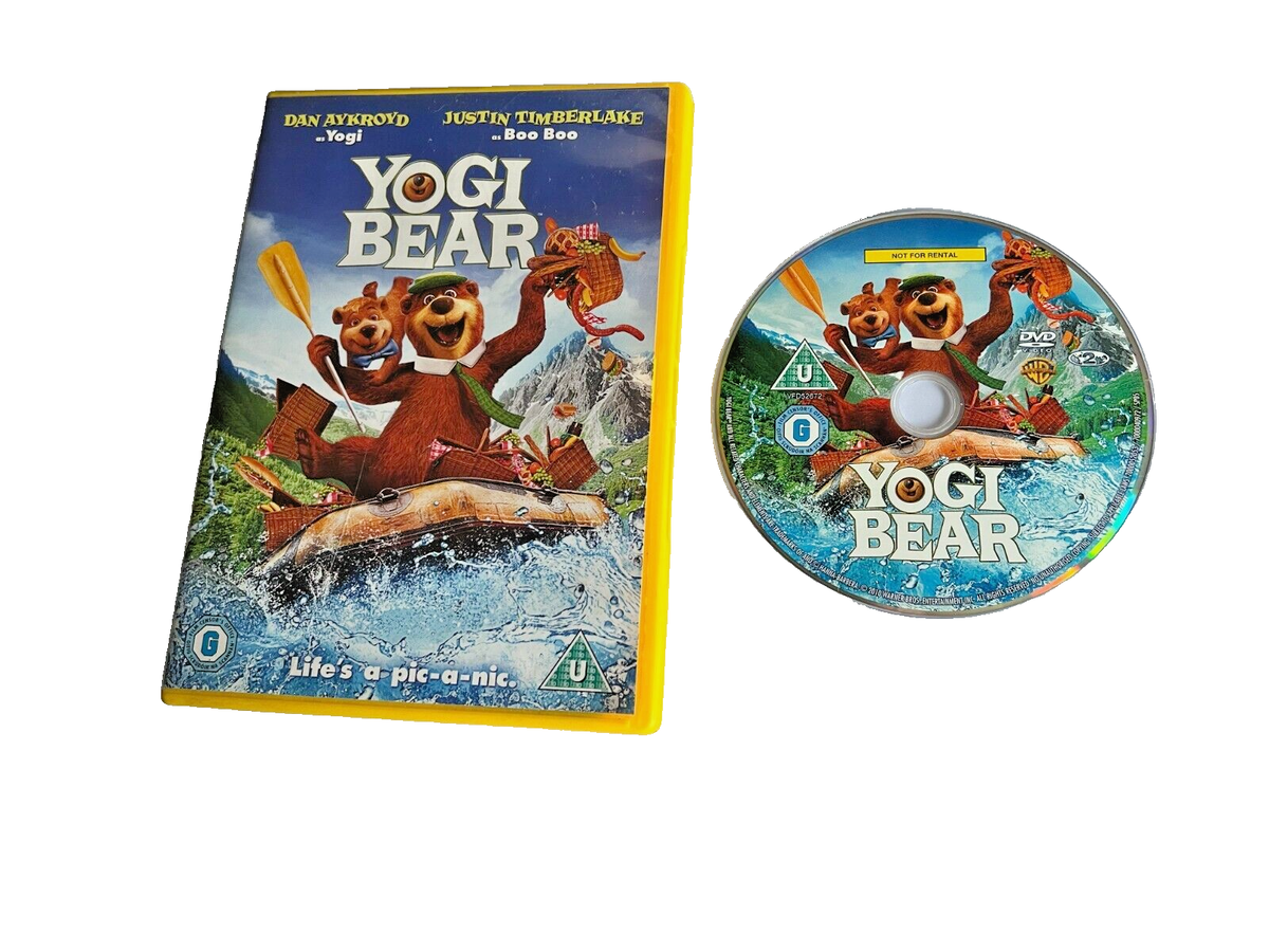 Yogi Bear 'Life's a pic-a-nic' DVD, voiced by Dan Aykroyd and