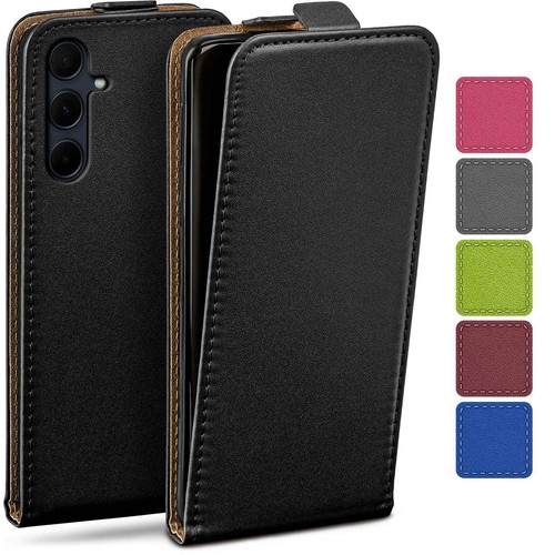 Hülle für Samsung Galaxy A35 5G Flip Case Klapp Handy Tasche Etui Schutzhülle - 第 1/17 張圖片