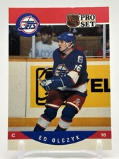 1990 Pro Set #563 Ed Olczyk Winnipeg Jets