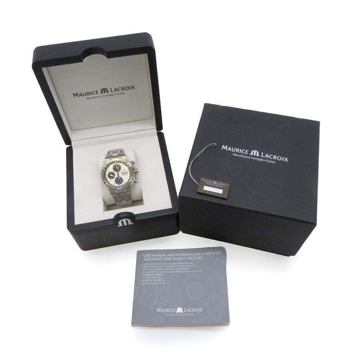 USED Excellent] Maurice Lacroix Aikon Automatic Chronograph AI6038
