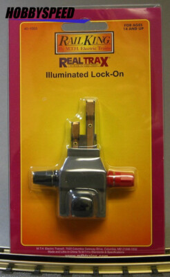 MTH 40-1003 RAIL KING REAL TRAX ILLUMINATED LOCK-ON track train 40-1003 NEW