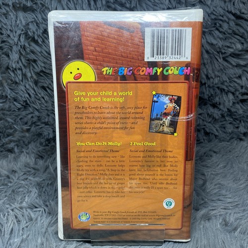 The Big Comfy Couch - You Can Do it, Molly/I Feel Good VHS Tape 2003 Show SEALED - Picture 3 of 8