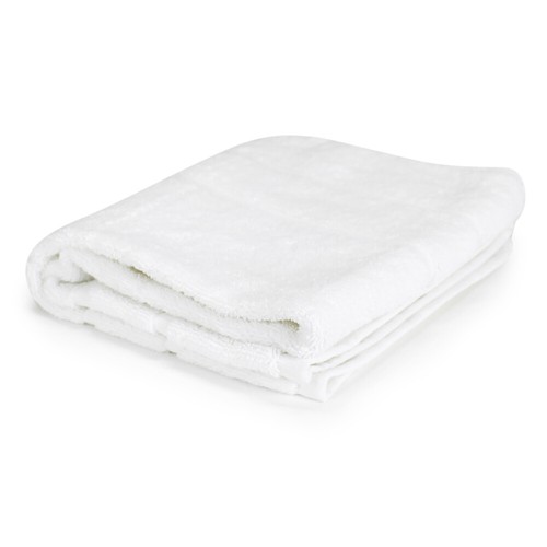 3x Jason Commercial Premium Cotton Astor Bathroom Hand Towel 50x70cm WHT 600GSM - Picture 2 of 3