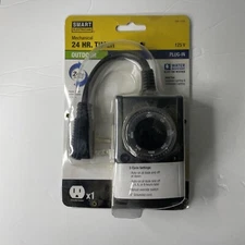 Smart Electrician Mechanical 24 Hr Outdoor Seasonal Landscape Lighting Timer