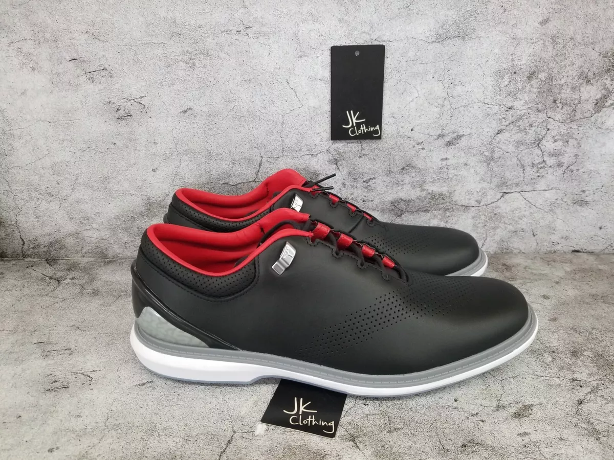 Men s Size 13 Nike Air Jordan ADG 4 Golf Shoes Black Cement DM0103
