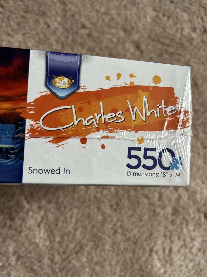 Головоломка Charles White Snowed In (550 шт. НОВАЯ в коробке) - Изображение 4 из 4