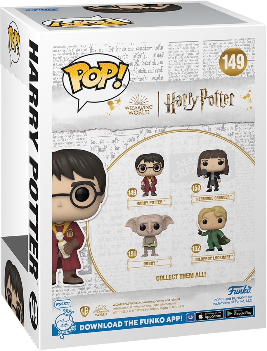 【新品　レア品】Funko pop ハリーポッター フィギュア3体　保護ケース付 新品 レア品】Funko pop ハリーポッター フィギュア3体 保護