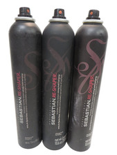 SEBASTIAN RE SHAPER HAIRSPRAY 10.6 OZ EA Lot of 3 DENTED