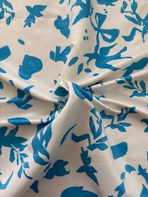 Emilia Wickstead Deadstock Reef Faille Dress Fabric