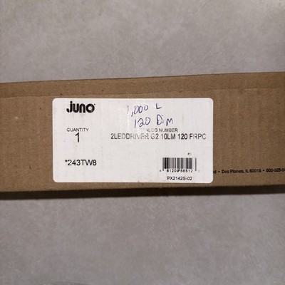 Juno Lighting LED Light DRIVER G2 10LM MVOLT 243TW8.