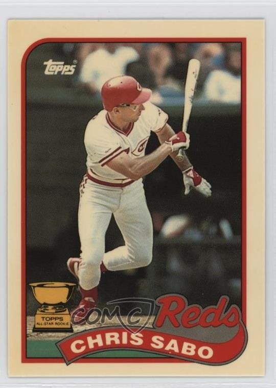 1989 Topps Collector's Edition (Tiffany) Chris Sabo #490 1o1f