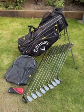 AWESOME SET WILLIAMS F15 WIDE SOLE Golf Clubs + CALLAWAY BAG IRONS Putter +MORE