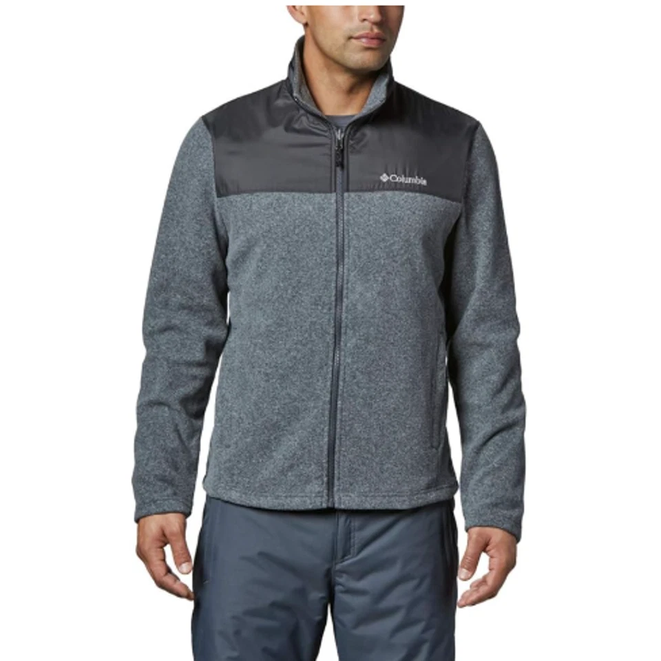 COLUMBIA Men's Bugaboo Ii Fleece Interchange Jacket Small Black Hooded NWOT - Image 3 of 4