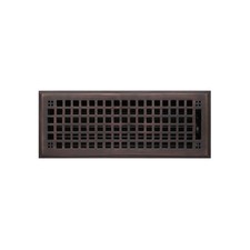 Signature Hardware Mission Brass Floor Register Oil Rubbed Bronze Vent