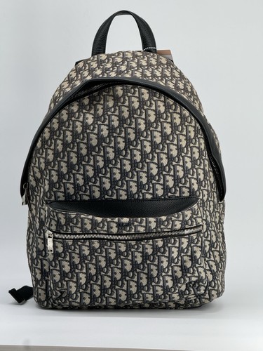 Christian Dior Rider Backpack Oblique Canvas Medium