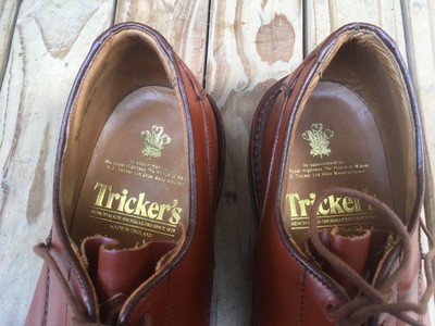Trickers UK Brown Men Leather Dress Shoes (10.5 UK / 11.5 US) Made In UK - 11.5 US (10.5 UK) - Trickers - Deerskin Brown  main image 3