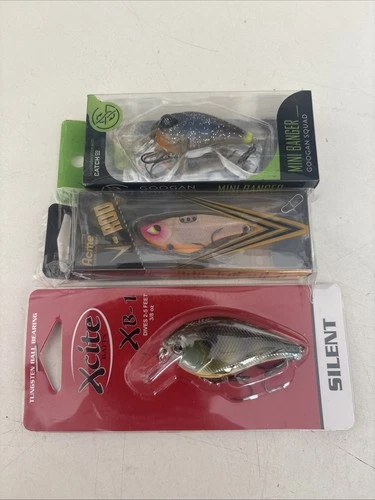 Fishing Lures Crankbait Pack of 3