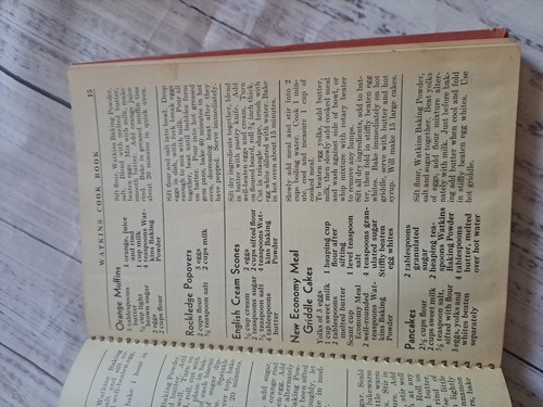 1936 Depression Ära J.R. Watkins Co. Vintage Kochbuch Winona Minnesota Rezepte - Bild 12 von 13