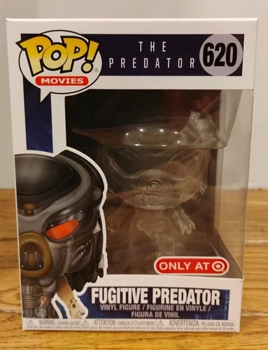Funko Pop Movies The Predator 620 Fugitive Predator Target Exclusive (Clear)