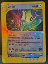 Pokemon TCG Celebi 145/144 Skyridge Secret Rare Reverse Holo