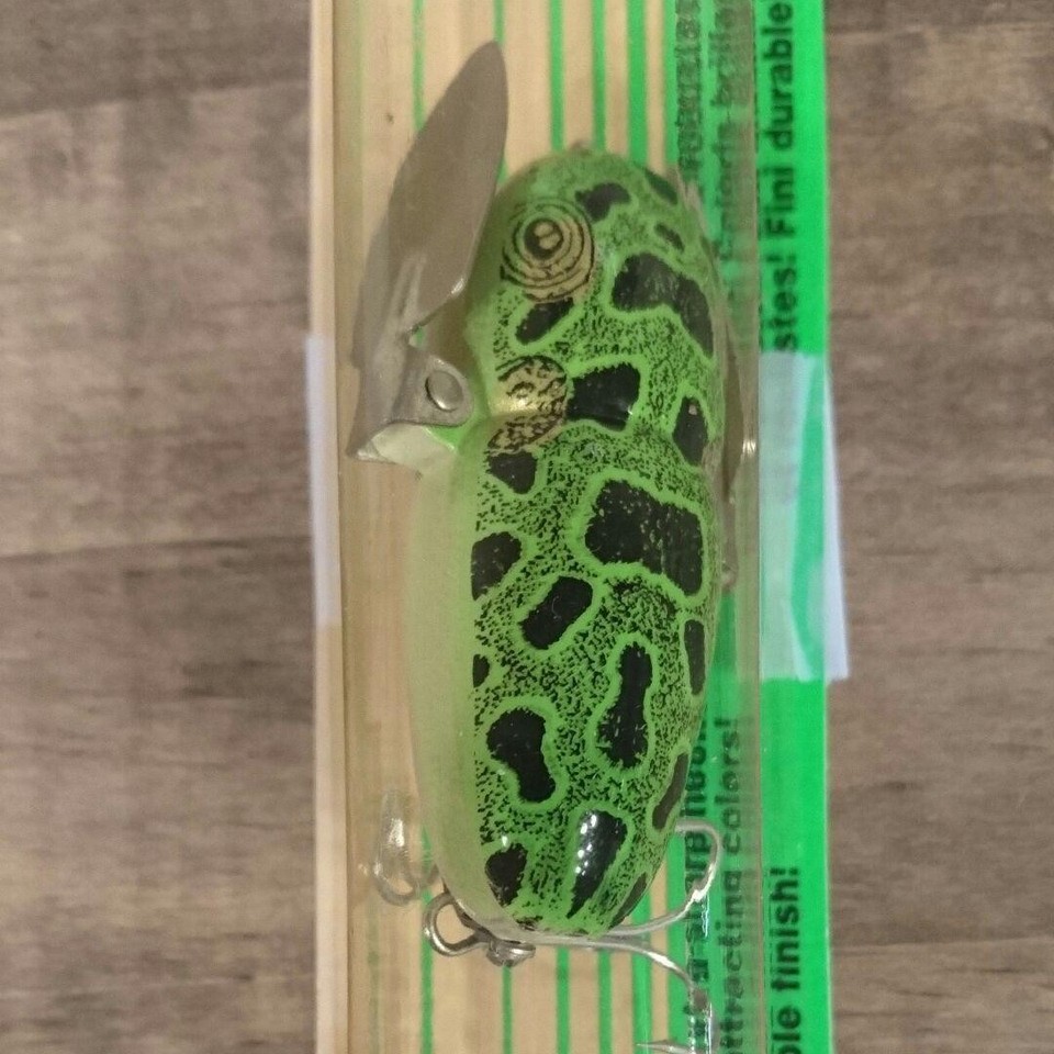 Leurre Poissonnade Eau Douce Leurre De Pêche Heddon Crazy Crawler - 2 3/8, Topwater, Pour Basse Et Carnassiers Leurre Pêche Heddon Crazy Crawler