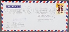 MayfairStamps Spain 1974 Hotel Wellington Madrid to Atlanta GA Air Mail Cover aa