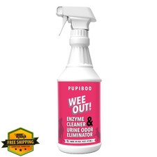 PUPIBOO Pet Urine Enzyme Cleaner Stain Odor Eliminator Carpets