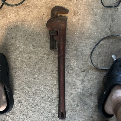 Ridgid 24'' Heavy Duty Pipe Wrench Alloy Steel  RIDGID Made In USA