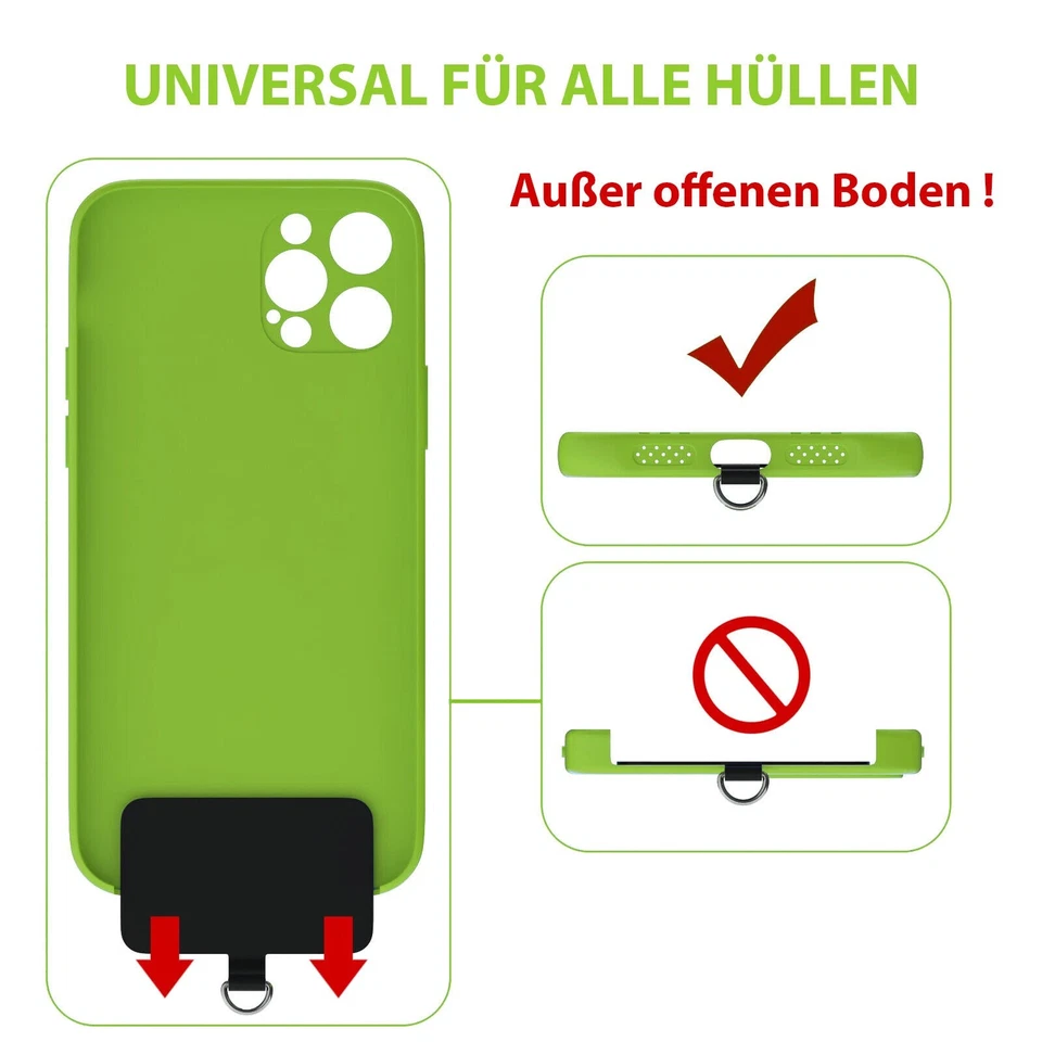 Handyband - Universal Handykette für Smartphone Lanyard Kette Band - Bild 4 von 4