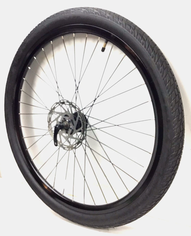 27,5" Vorderrad Fahrrad Disc Laufrad schwarz QR mit 1,95" Reifen Mountainbike 650B #D62