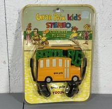 NEW Rare Vintage Gran Prix Kids Stereo School Bus Cassette Player Y0024