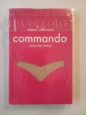 NWT $36 Commando Classic Women's XS High Rise Bikini Briefs Panties True Nude 